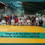 Stage 2025 18 mai karate multi discipline